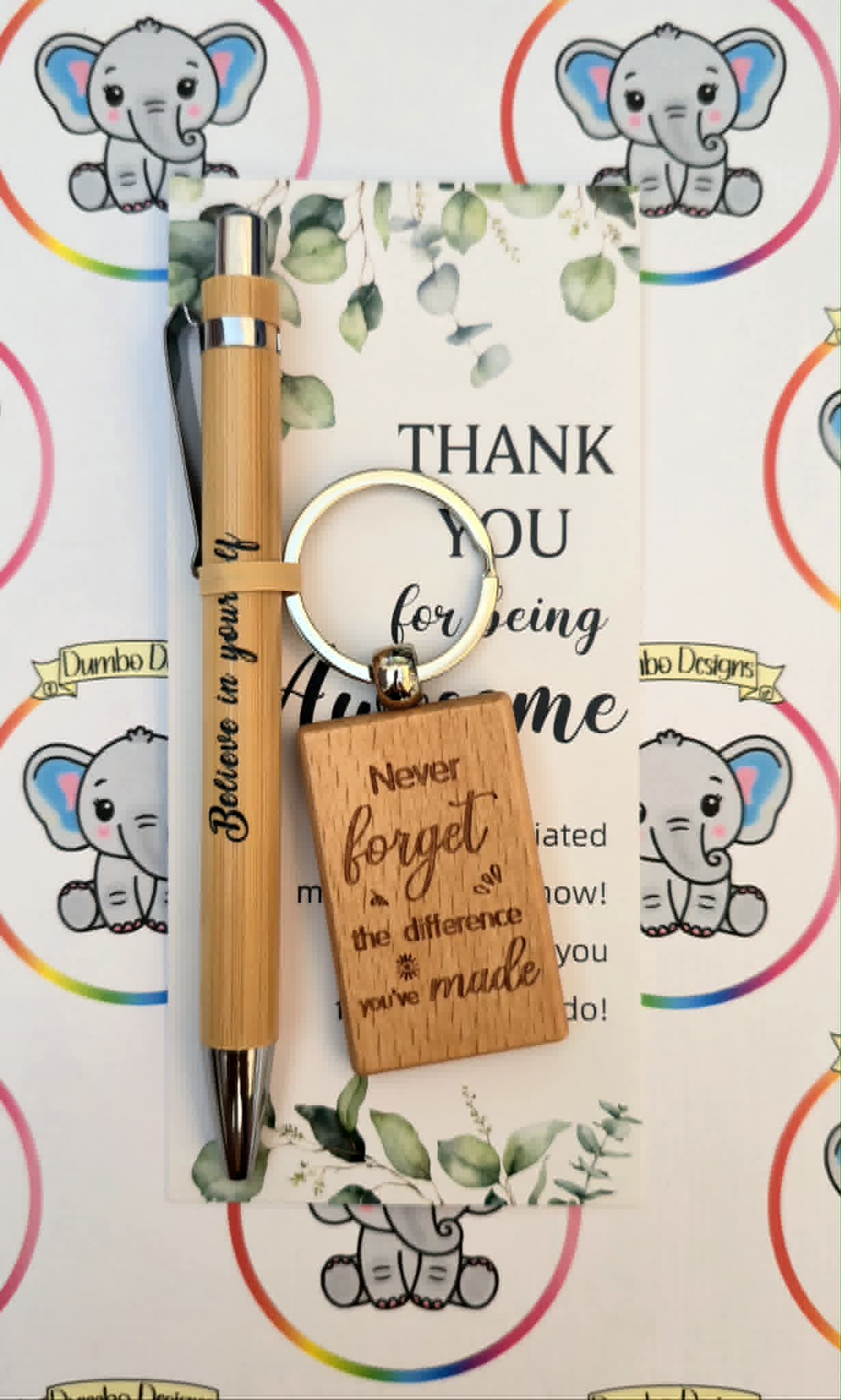 Pen & Keyring Set