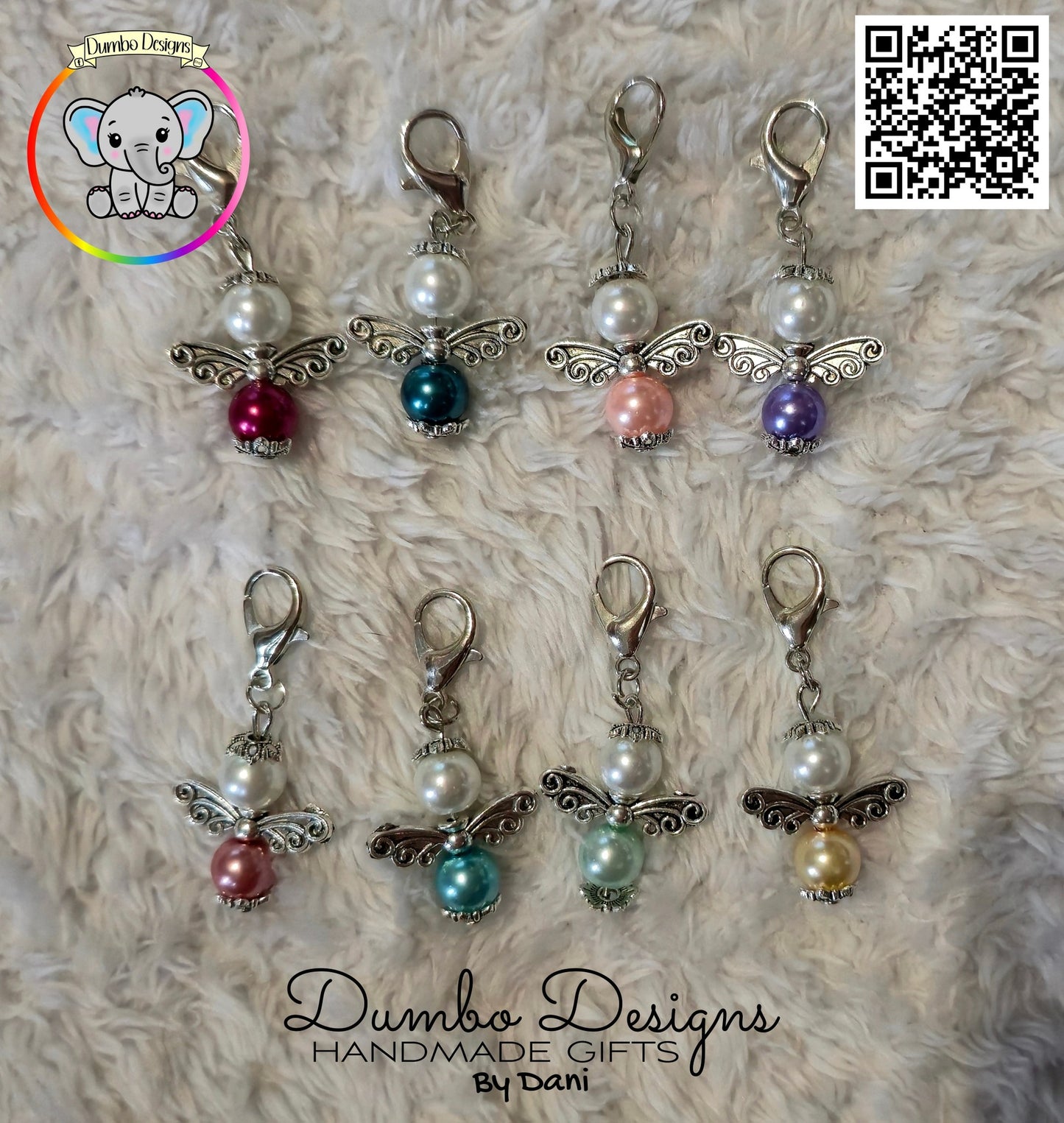 Guardian Angel Pendant Round Shape