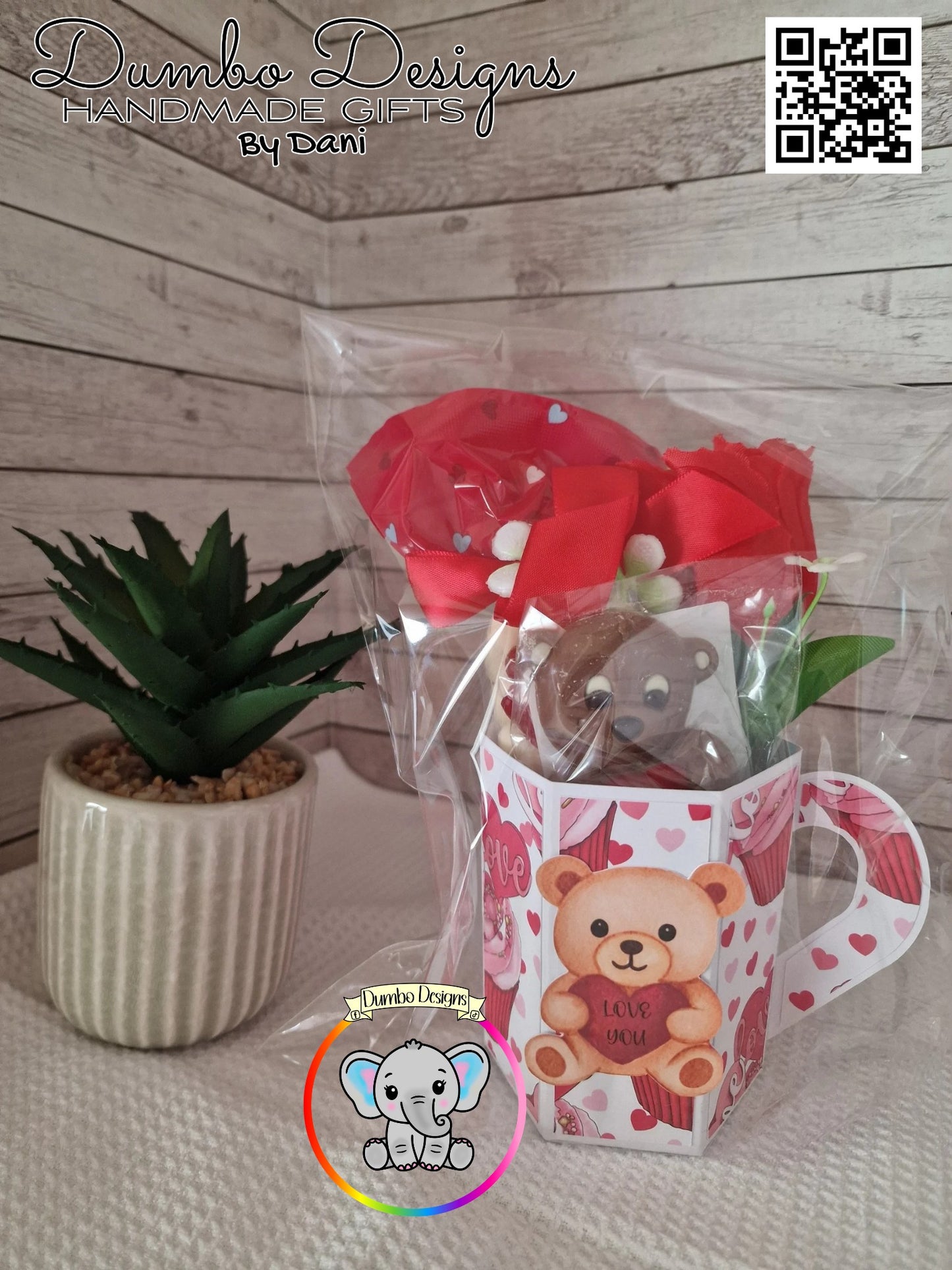Valentines Card Cup