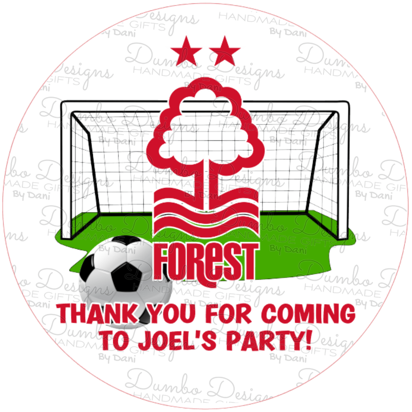 You Reds Party Stickers