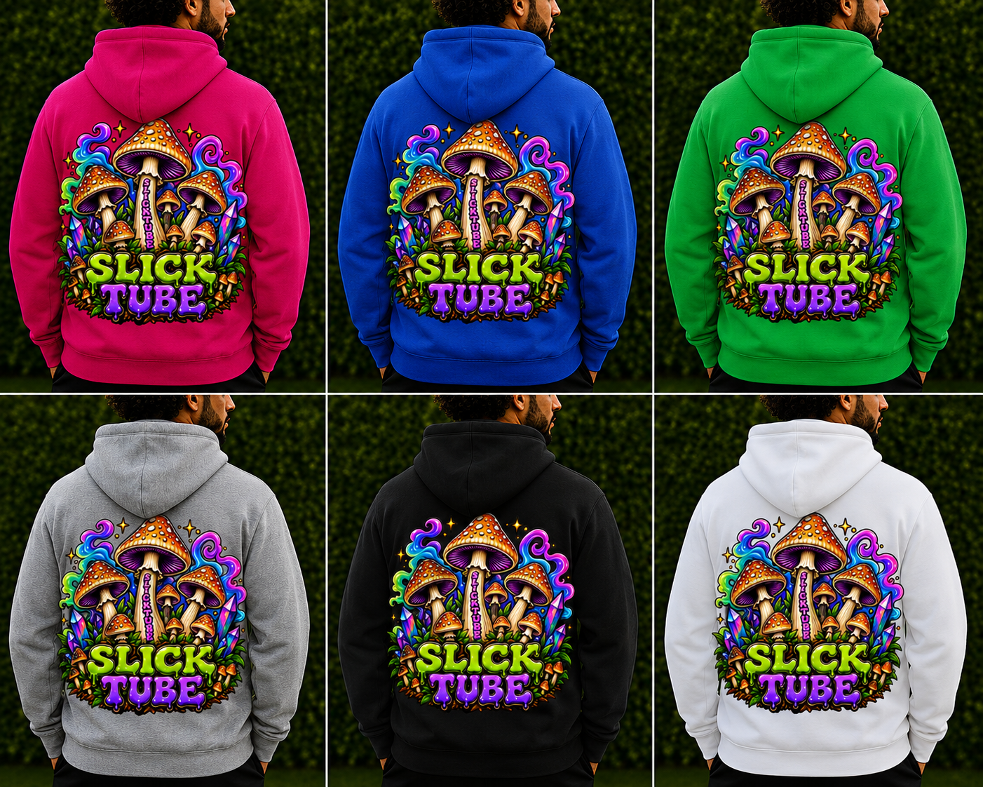 Mushrooms Hoodie Range