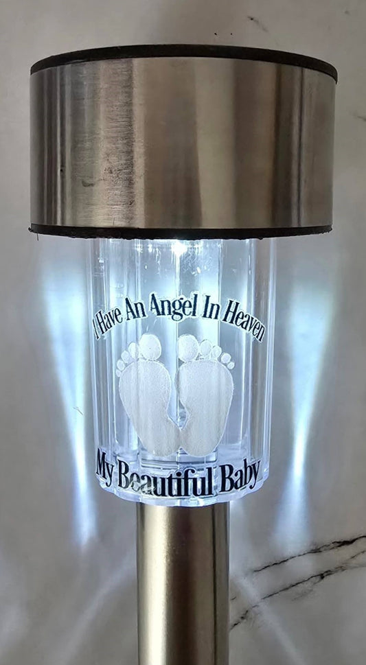 Baby In Heaven Solar Light