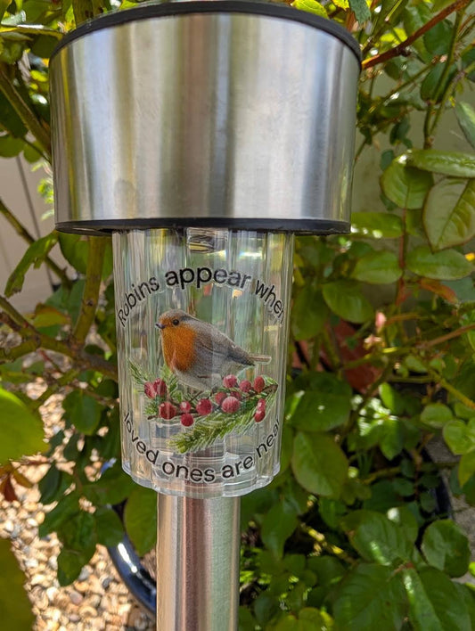 Robins Appear Solar Light