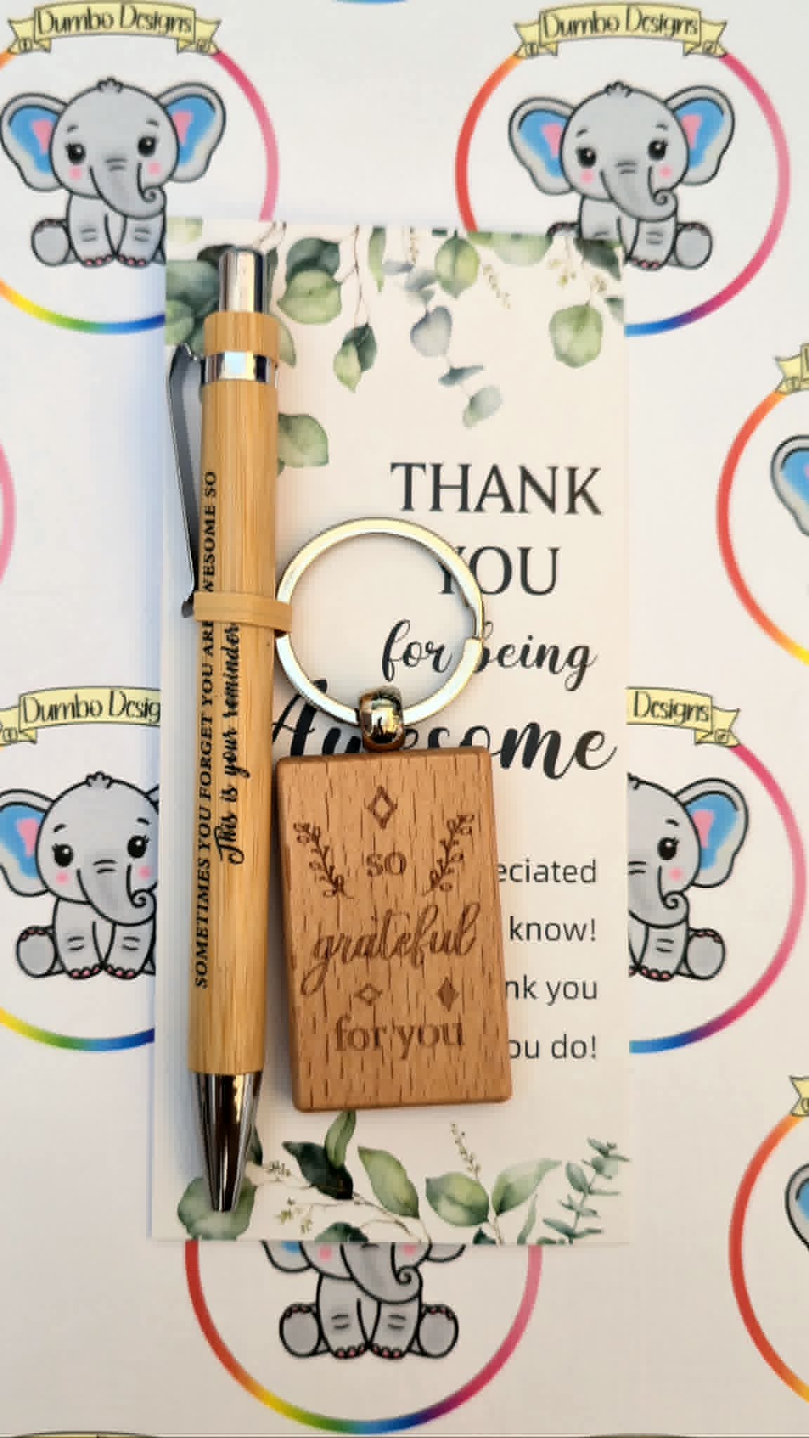 Pen & Keyring Set