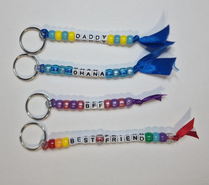 Beaded Keyrings
