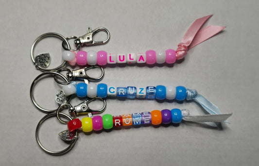Beaded Keyrings