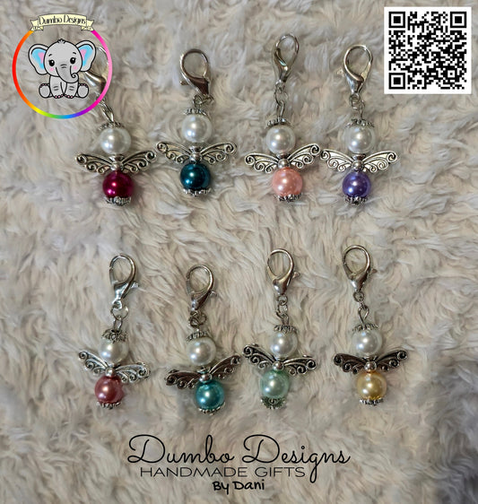 Guardian Angel Pendant Round Shape