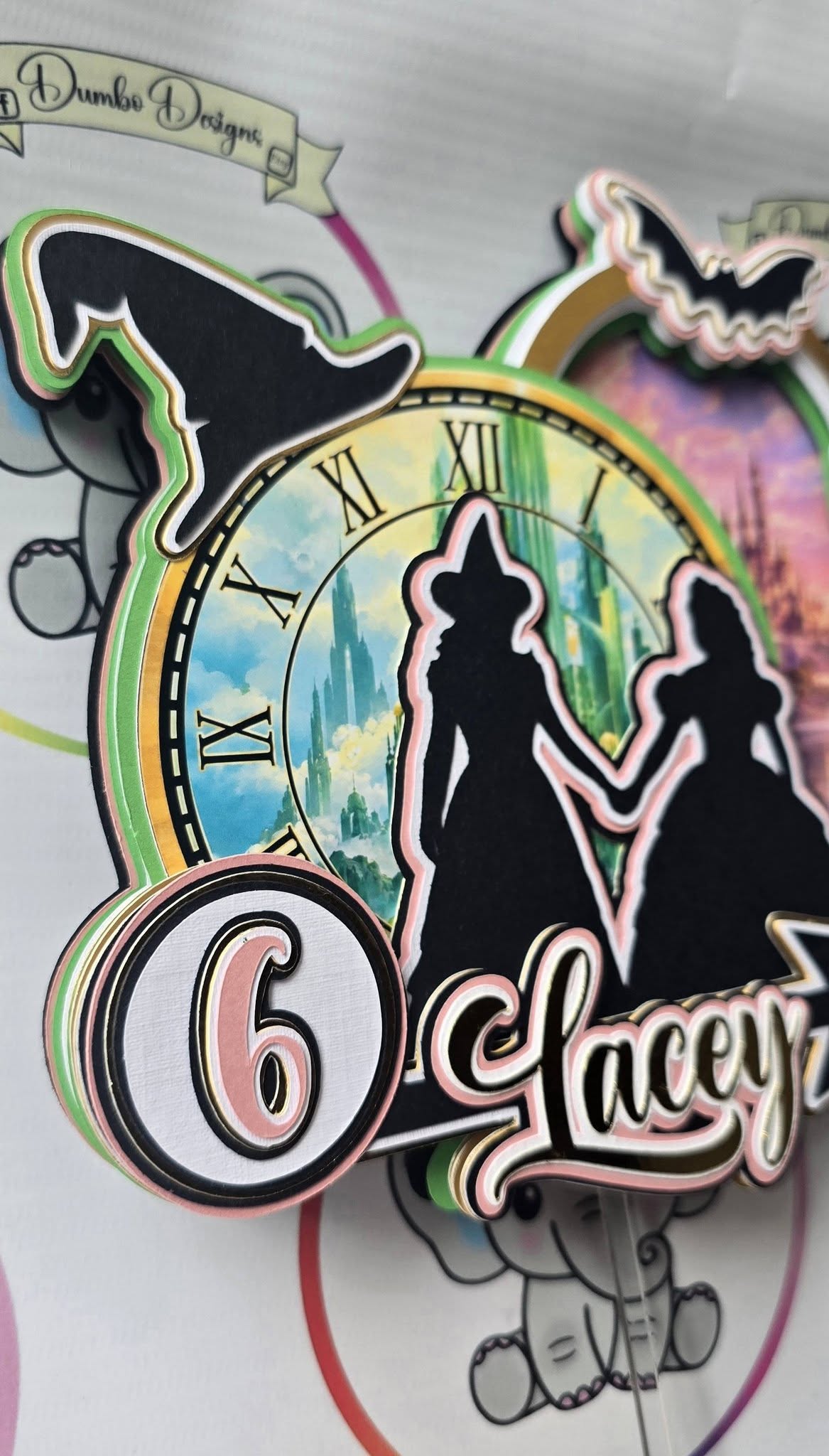Wicked Cake Topper