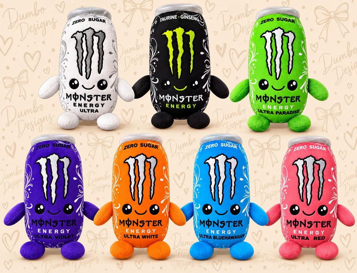 Monster Energy Plushies