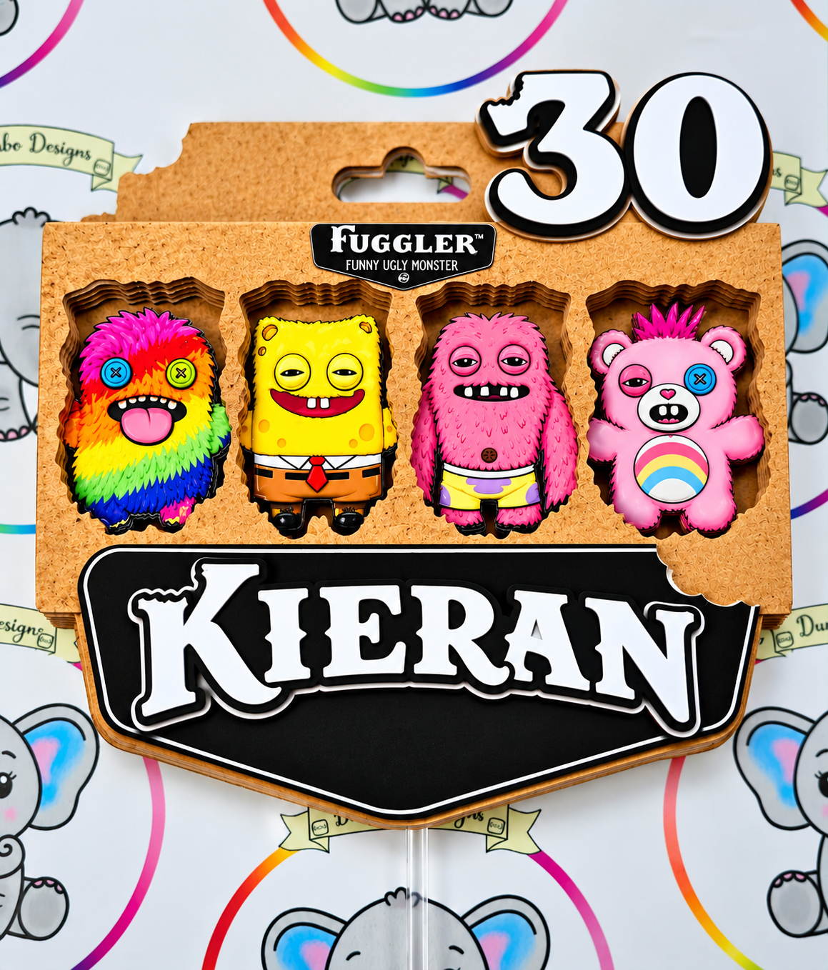 Fuggler Cake Topper