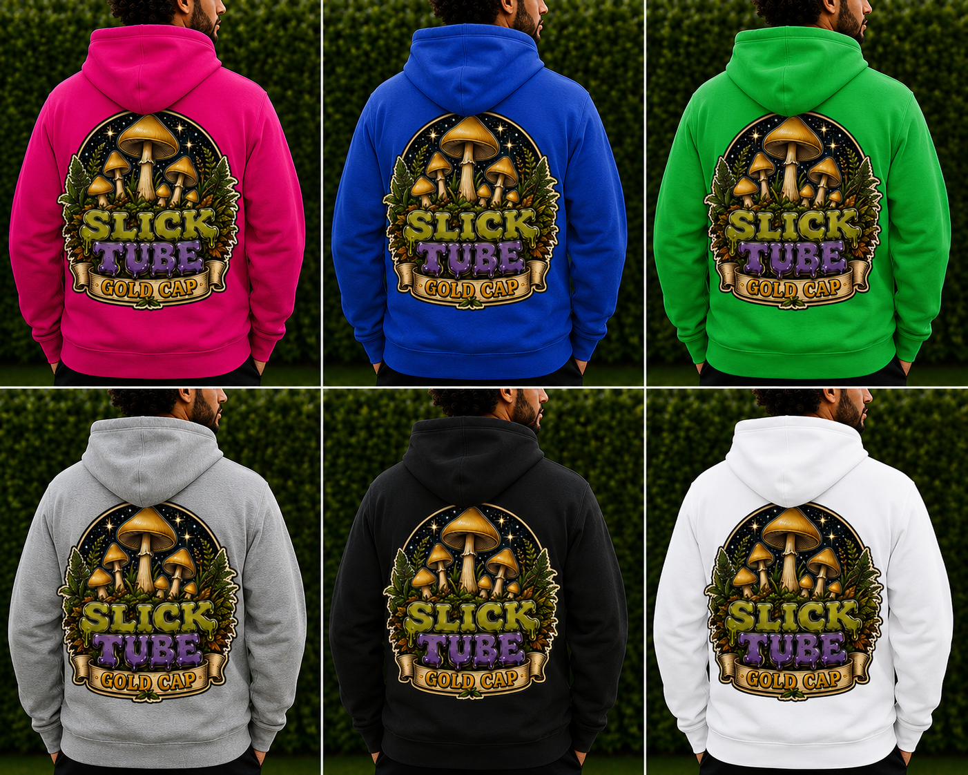 Mushrooms Hoodie Range