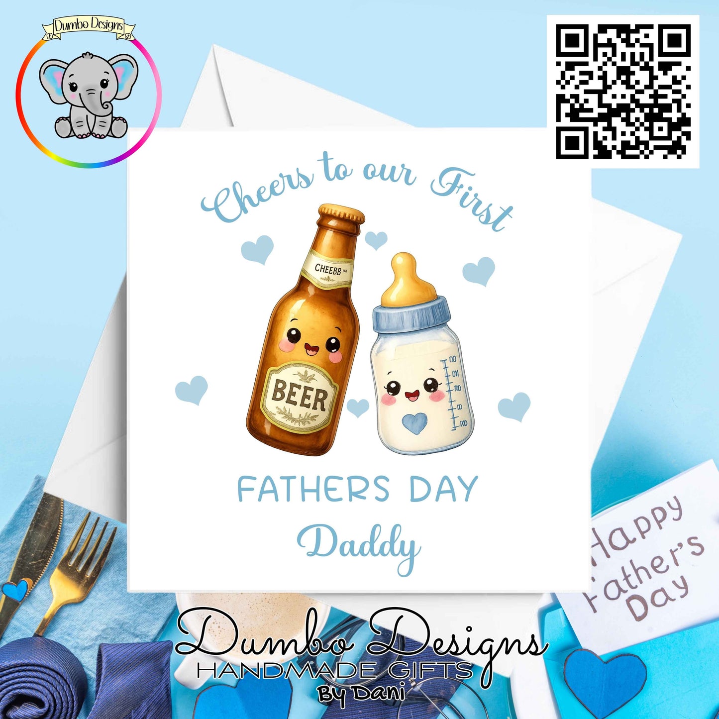 Cheers To Our First Fathers Day