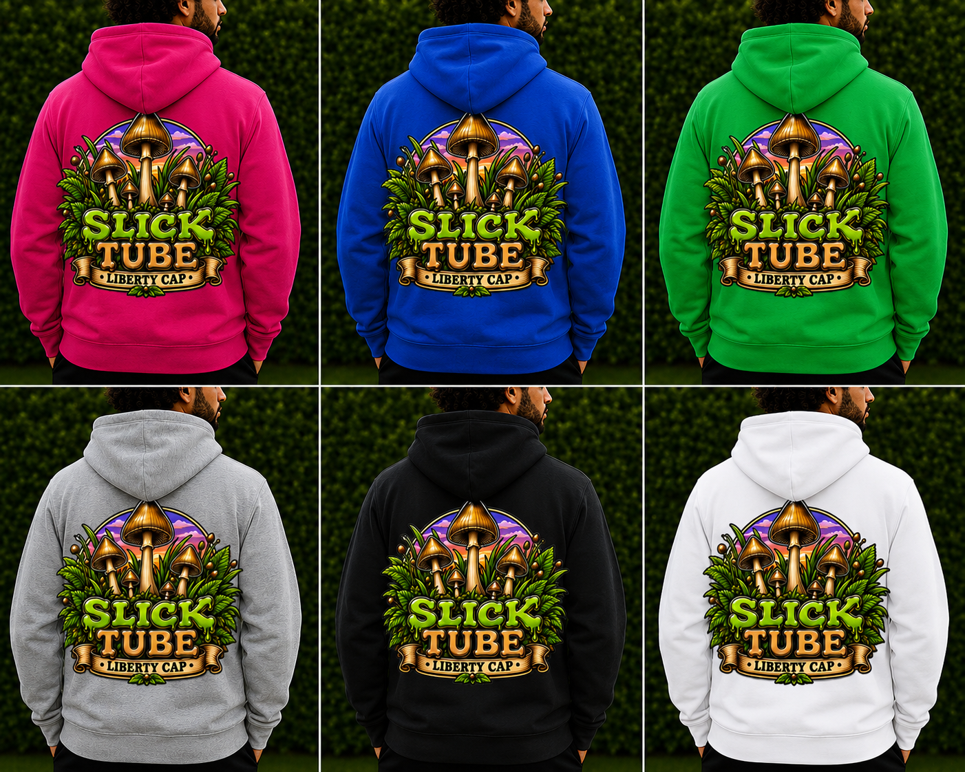 Mushrooms Hoodie Range