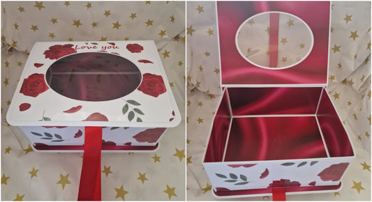 Luxury Red Roses Gift Box (Empty)