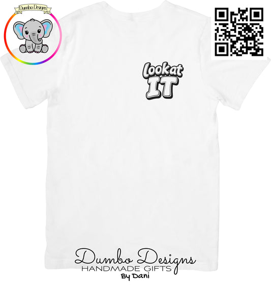 SLICK TUBE Look At IT Blue Staffy Shirt