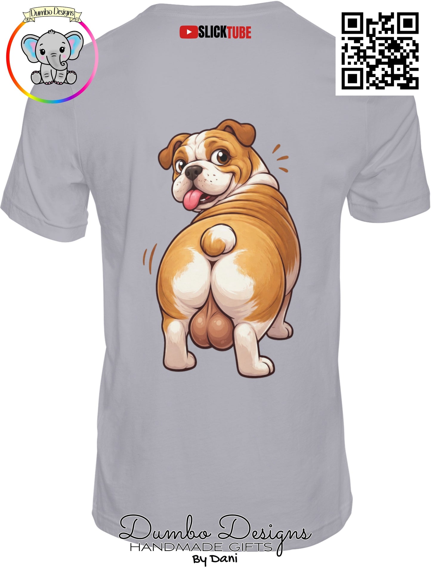 SLICK TUBE Look At IT English Bulldog Shirt