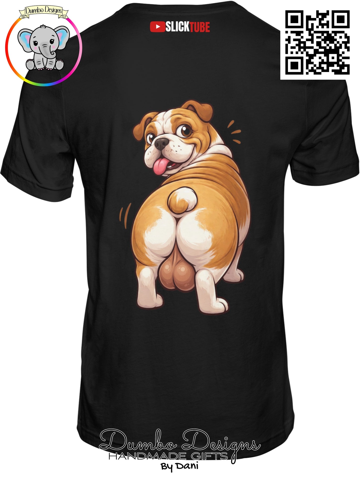 SLICK TUBE Look At IT English Bulldog Shirt