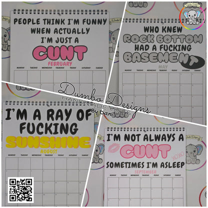 Swearing Calendar 2026