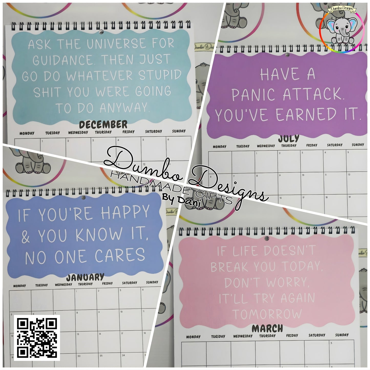 Uninspiring Affirmations 2026 Calendar